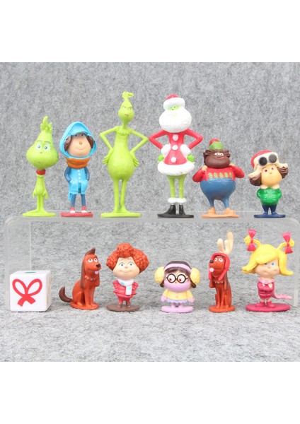 12 Grinch Sihirli Saç Şirinler Çılgın Hayvanlar Şehri Dora Ma Peanuts Dilek Cini Oyuncak Bebek Süs (Yurt Dışından)