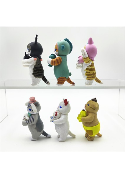 Cat Fushandi x Sanrio Ortak Markalı Cat Kurumi Model Figür (Yurt Dışından)