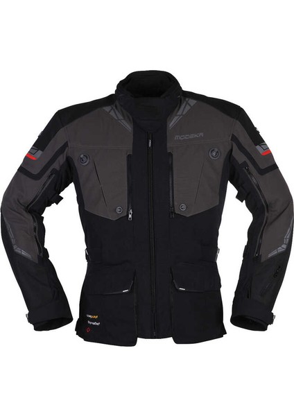 Panamerıcana Iı Waterproof Ceket Siyah Koyu Gri