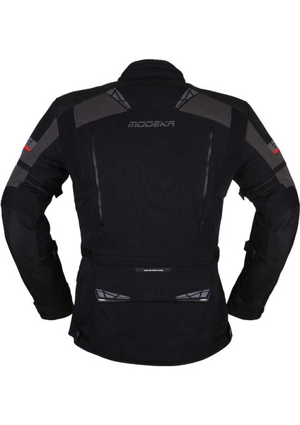 Panamerıcana Iı Waterproof Ceket Siyah Koyu Gri