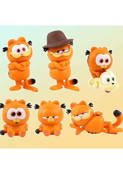 6 Garfield Bebek (Yurt Dışından)