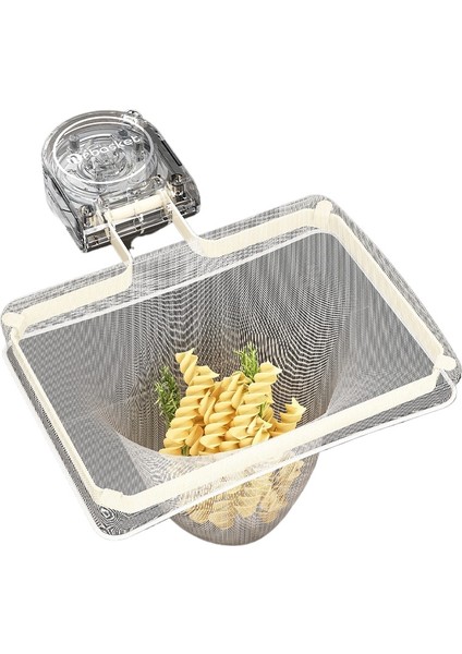 Mkjınmeı Mutfak Lavabo Filtre Rafı Yemek Atığı Tahliye Sepeti (50 Torba Içerir) (Yurt Dışından)