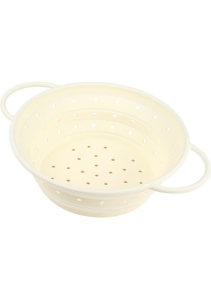 Mkjınmeı Katlanabilir Silikon Su Filtresi Sepeti Depolama Sepeti Pirinç Süzgeci (Yurt Dışından)