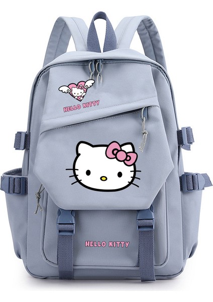 Hellokitty Sırt Çantası Kadın Yeni Sanrio Sevimli Sırt Çantası Kadın Ortaokul Öğrencisi Okul Çantası (Yurt Dışından)