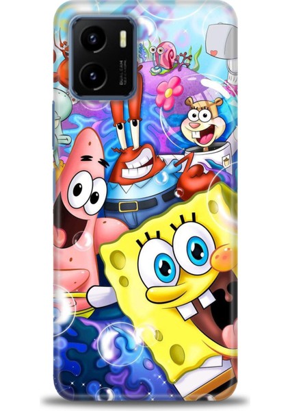 Vivo Y15S Kılıf Hd Baskılı Kılıf + Seramik Tam Kaplayan Ekran Koruyucu 455