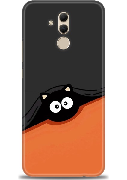Huawei Mate 20 Lite Kılıf Hd Baskılı Kılıf + Seramik Tam Kaplayan Ekran Koruyucu 80