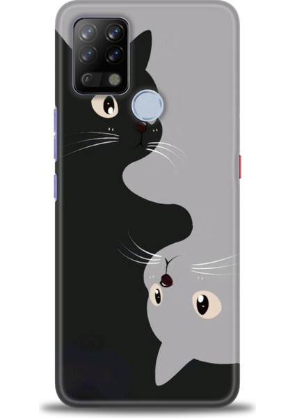 Tecno Pova Kılıf Hd Baskılı Kılıf + Seramik Tam Kaplayan Ekran Koruyucu 67