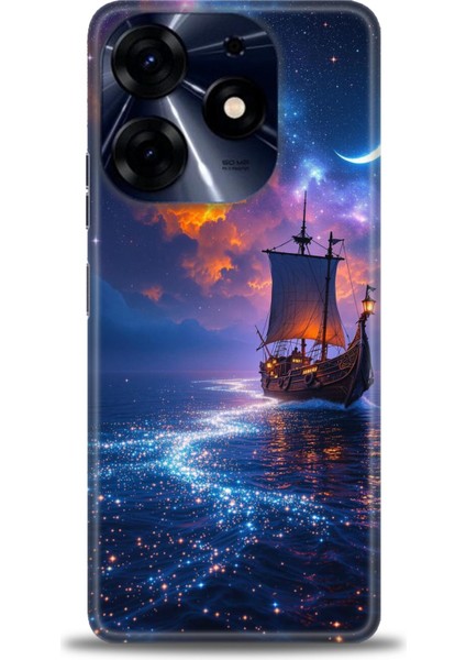 Tecno Spark 10 Pro Kılıf Hd Baskılı Kılıf + Seramik Tam Kaplayan Ekran Koruyucu 235