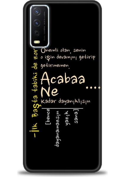 Vivo Y11S Kılıf Hd Baskılı Kılıf + Seramik Tam Kaplayan Ekran Koruyucu 393