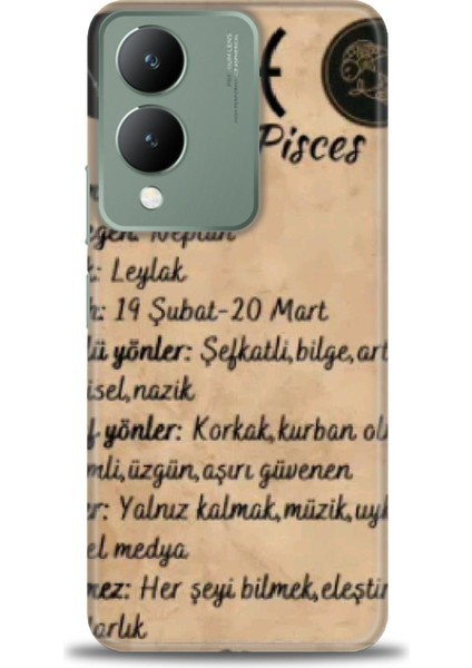 Vivo Y17S Kılıf Hd Baskılı Kılıf + Seramik Tam Kaplayan Ekran Koruyucu 473