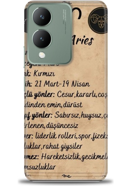 Vivo Y17S Kılıf Hd Baskılı Kılıf + Seramik Tam Kaplayan Ekran Koruyucu 479