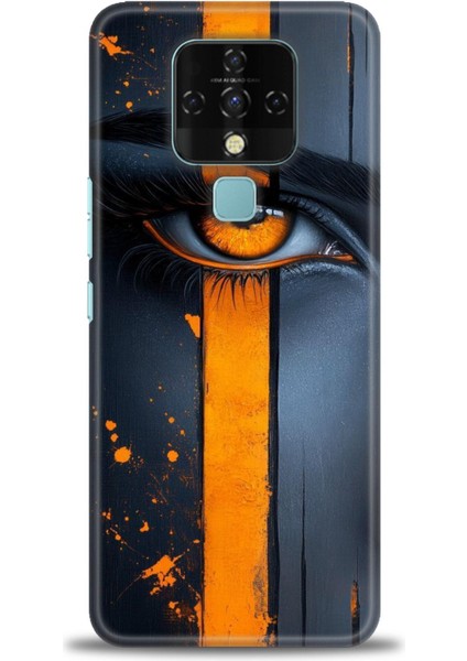 Tecno Camon 16 Kılıf Hd Baskılı Kılıf + Seramik Tam Kaplayan Ekran Koruyucu 142