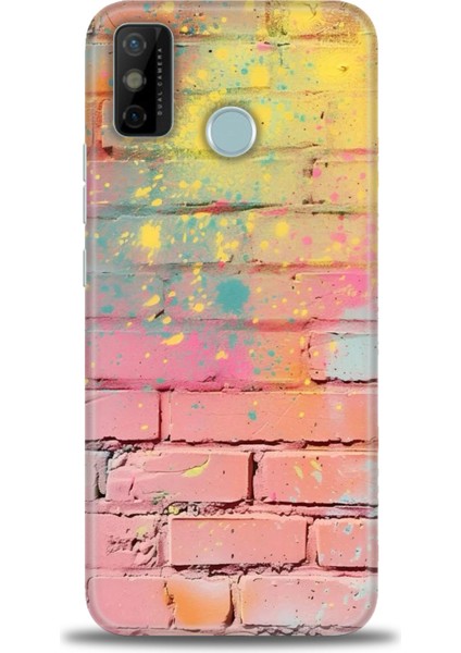 Tecno Spark 6 Go Kılıf Hd Baskılı Kılıf + Seramik Tam Kaplayan Ekran Koruyucu 432
