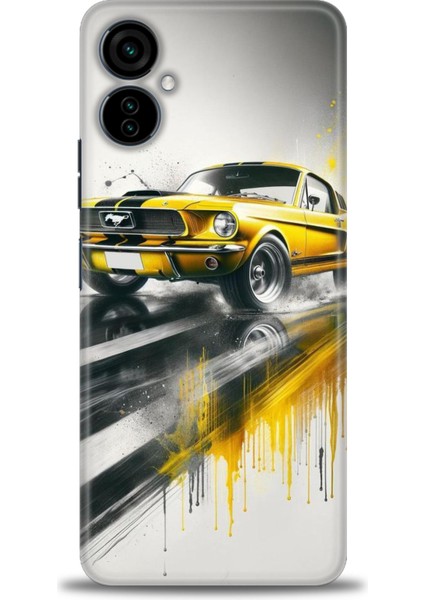 Tecno Camon 19 Neo Kılıf Hd Baskılı Kılıf + Seramik Tam Kaplayan Ekran Koruyucu 108