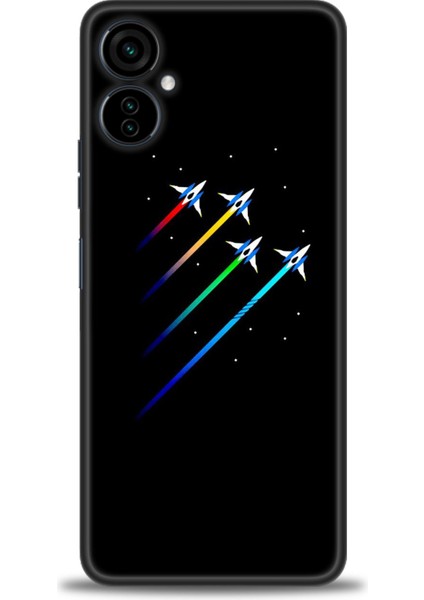 Tecno Camon 19 Neo Kılıf Hd Baskılı Kılıf + Seramik Tam Kaplayan Ekran Koruyucu 389