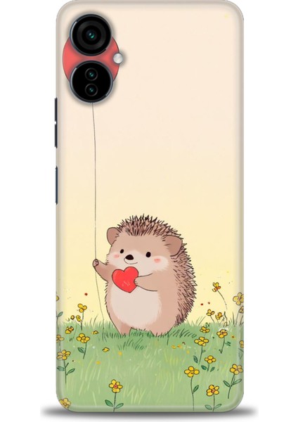 Tecno Camon 19 Neo Kılıf Hd Baskılı Kılıf + Seramik Tam Kaplayan Ekran Koruyucu 305