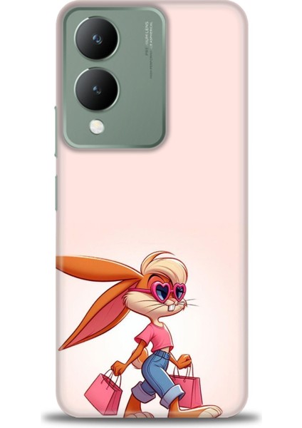 Vivo Y17S Kılıf Hd Baskılı Kılıf + Seramik Tam Kaplayan Ekran Koruyucu 404