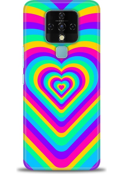 Tecno Camon 16 Kılıf Hd Baskılı Kılıf + Seramik Tam Kaplayan Ekran Koruyucu 192