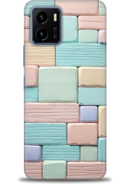 Vivo Y15S Kılıf Hd Baskılı Kılıf + Seramik Tam Kaplayan Ekran Koruyucu 440