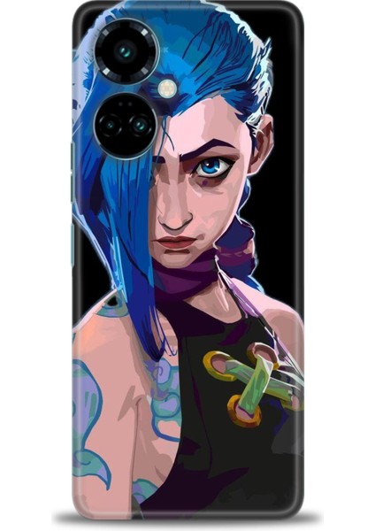 Tecno Camon 19 Pro Kılıf Hd Baskılı Kılıf + Seramik Tam Kaplayan Ekran Koruyucu 271