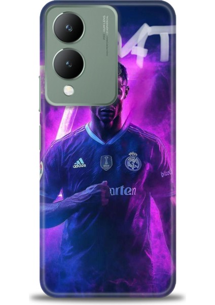 Vivo Y17S Kılıf Hd Baskılı Kılıf + Seramik Tam Kaplayan Ekran Koruyucu 9
