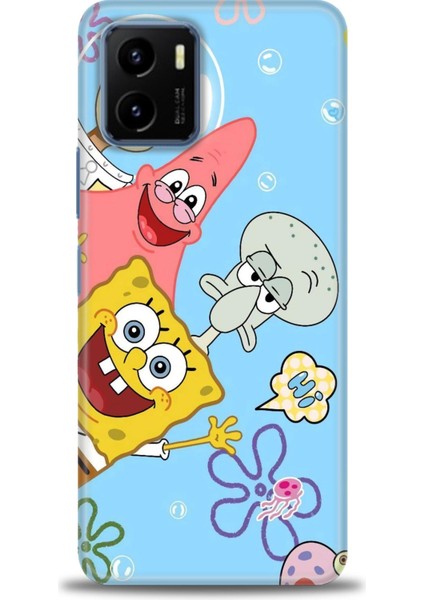 Vivo Y15S Kılıf Hd Baskılı Kılıf + Seramik Tam Kaplayan Ekran Koruyucu 452