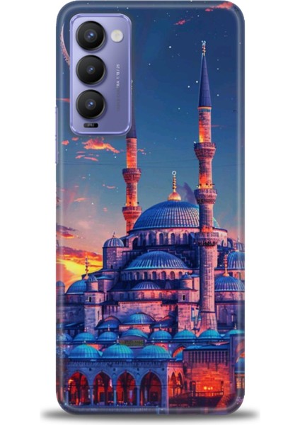 Tecno Camon 18P Kılıf Hd Baskılı Kılıf + Seramik Tam Kaplayan Ekran Koruyucu 227