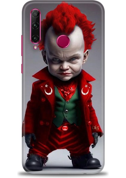 Huawei Honor 20 Lite Kılıf Hd Baskılı Kılıf + Seramik Tam Kaplayan Ekran Koruyucu 248