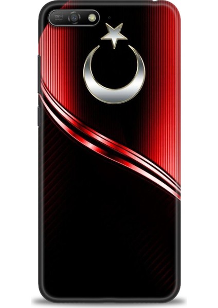 Huawei Y6 2018 Kılıf Hd Baskılı Kılıf + Seramik Tam Kaplayan Ekran Koruyucu 31