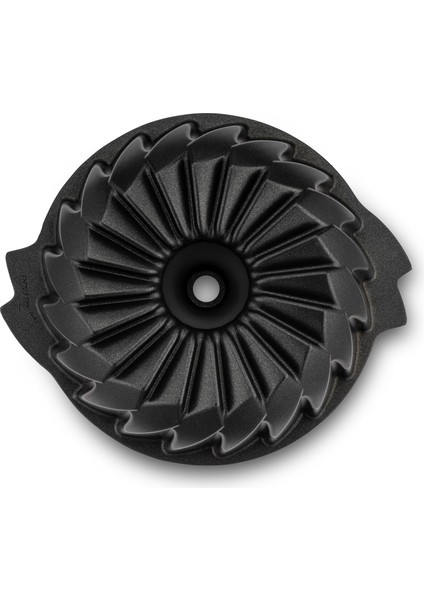 Shark Ceramic Black Yuvarlak Kek Kalıbı
