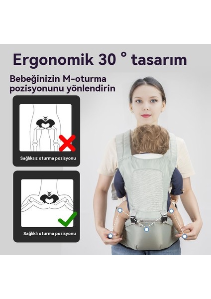 Bebekler Için 2'si 1 Arada Çok Fonksiyonlu Kemer (Yurt Dışından)