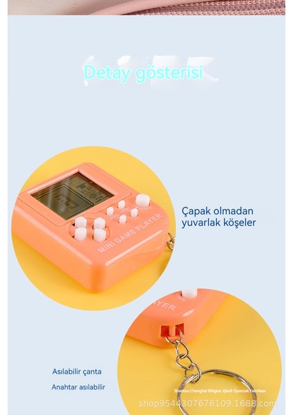 El Tetris Oyun Konsolu Küçük Oyuncaklar (Yurt Dışından)