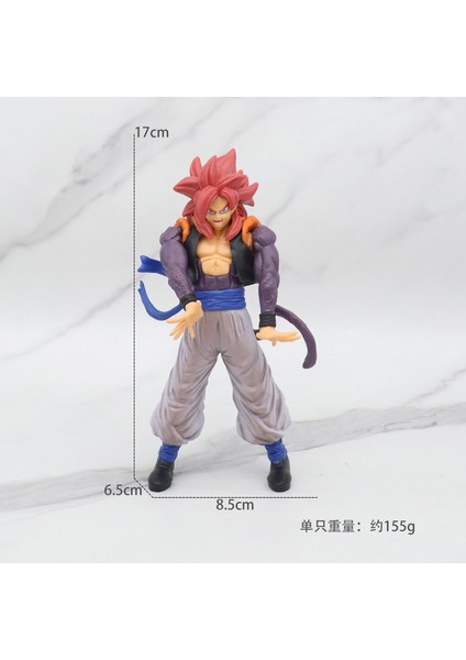 Animasyon Büyük Dragon Ball Sun Wukong Şekilli Kalıp Süsleme Gogeta Vegetto Saiyan (Yurt Dışından)