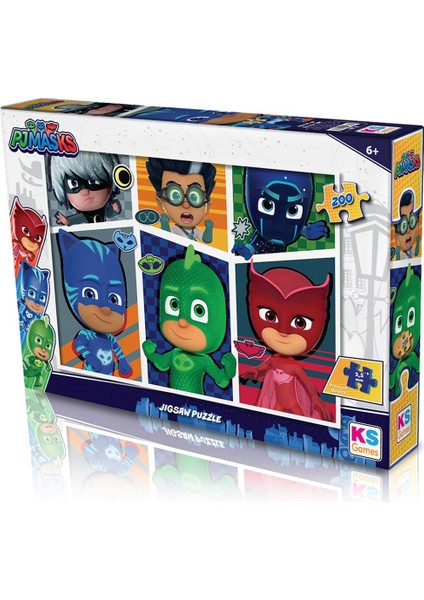 PJM113 Ks Pj Masks / 200 Parça Puzzle modelleri