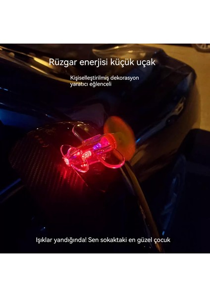 Çocuk Rüzgar Parlayan Eğitici Oyuncak Araba Küçük Uçak (Yurt Dışından)