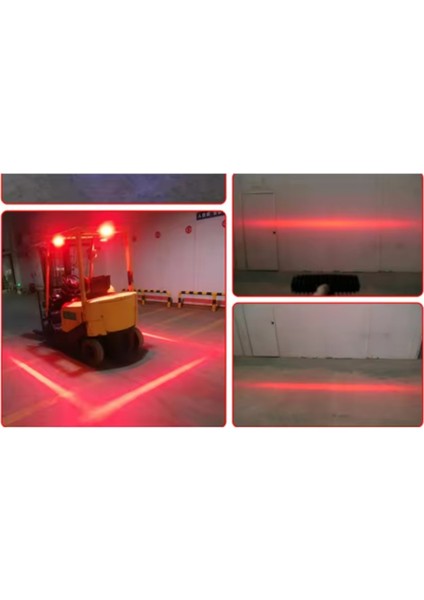 Forklift Redzone Kırmızı Bölge Güvenlik Işığı 10-80V RY800284 modelleri