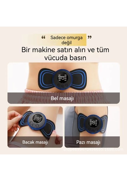 Yıkanabilir Masaj Bandı Şarj Servikal Masaj Cihazı (Yurt Dışından)
