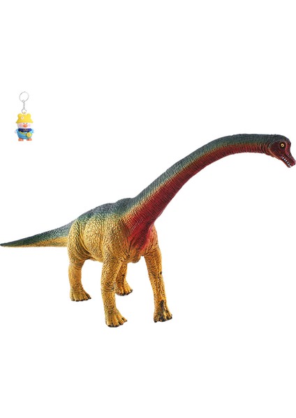 Simüle Edilmiş Jurassic Dinozor Modeli Otçul Dinozor Brachiosaurus Masaüstü Dekorasyonu Figür Süsleri (Yurt Dışından)