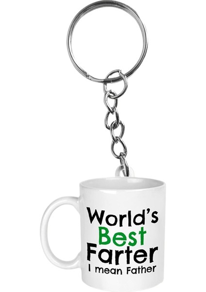 Erkek ve Kız Çocuklarının Sevimli Seramik Kupa Anahtarlık Trendi Ev Kupa Moda Anahtarlık (Yurt Dışından)