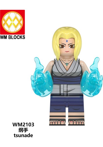 Naruto Yapı Taşları Minifigure Küçük Parçacık Takılabilir Bebek Oyuncak Çantası (Yurt Dışından)