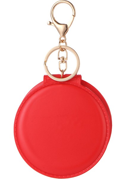 Pvc Kozmetik Ayna Taşınabilir Katlanır Anahtarlık Yuvarlak Ayna Küçük Hediyeler (Yurt Dışından)