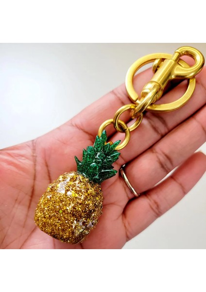 Yeni Gelen Reçine Sevimli Meyve Ananas Çanta Anahtarlık (Yurt Dışından) fiyatları