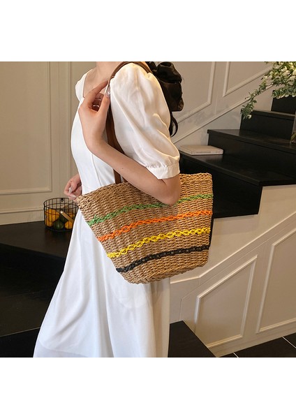 Mkjınmeı Kadın Yazlık Hasır Dokuma Çanta (Yurt Dışından) fiyatları