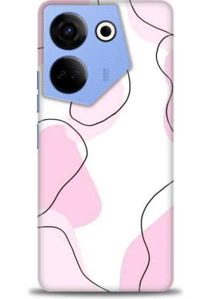 Tecno Camon 20 Pro 4g Kılıf Hd Baskılı Kılıf + Seramik Tam Kaplayan Ekran Koruyucu 171