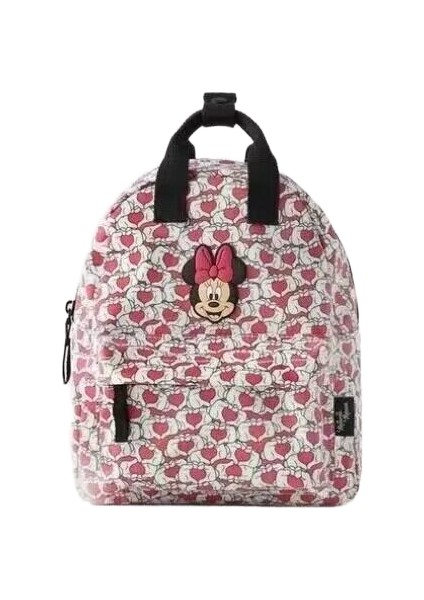 "disney Mickey Mouse Çizgi Film Moda Sırt Çantası Kadın Minnie Tuval Okul Çantası Moda Büyük Kapasiteli Sırt Çantası Kızlar Mochila " (Yurt Dışından)