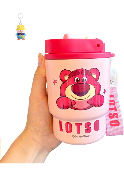 Sanrio Çilek Ayı Kahve Termos Fincan Kız Su Fincanı Paslanmaz Çelik Eşlik Fincan Buzz Lightyear (Yurt Dışından)