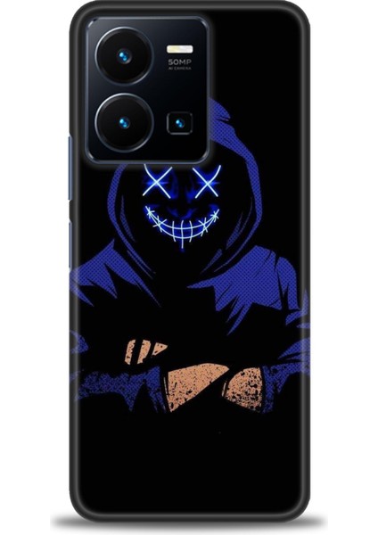 Vivo Y22S Kılıf Hd Baskılı Kılıf + Seramik Tam Kaplayan Ekran Koruyucu 359