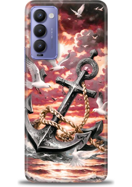 Tecno Camon 18 Kılıf Hd Baskılı Kılıf + Seramik Tam Kaplayan Ekran Koruyucu 231