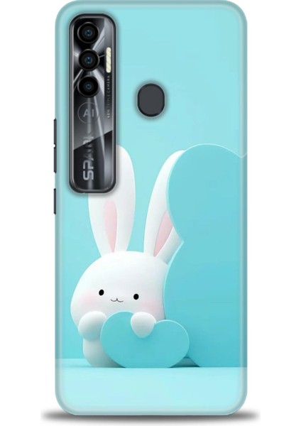 Tecno Spark 7 Pro Kılıf Hd Baskılı Kılıf + Seramik Tam Kaplayan Ekran Koruyucu 73