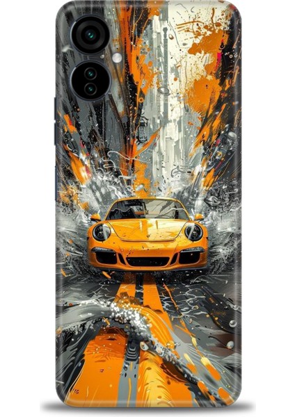Tecno Camon 19 Neo Kılıf Hd Baskılı Kılıf + Seramik Tam Kaplayan Ekran Koruyucu 101